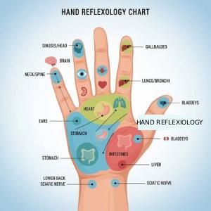 Hand reflexology